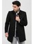 PLT8367 DEWBERRY ERKEK PALTO-SİYAH 1