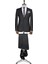 Slim fit Füme Erkek Takım Elbise 1