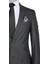 Slim fit Gri Erkek Takım Elbise 2