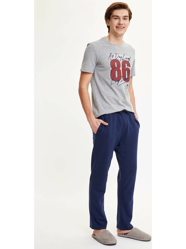 Defacto Erkek Ekose Regular Fit Pijama Alt Fiyati