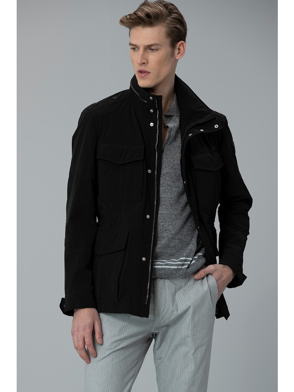 Lufian Erkek Jeffers Mont Siyah Lf16wmlj12003580 Trendyol