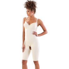 Emay 2822 Lazer Kesim Çift Kat Body Korse Ten