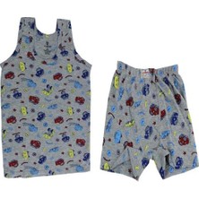 Ceylanoğlu 2'li Paket Erkek Çocuk Atlet Külot Boxer Takım 7 - 8 Yaş