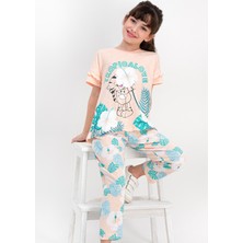 RolyPoly Tropical Love Yavruağzı Kız Çocuk Pijama Takımı