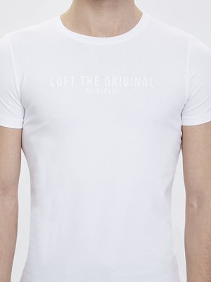 Loft 2023741 Erkek T-Shirt Short Sleeve