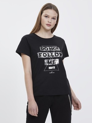 Loft 2023879 Kadın T-Shirt Short Sleeve