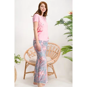 Flamingo Lila Kadın Pijama Takımı