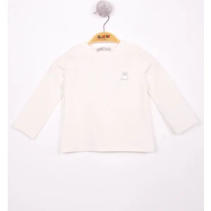 Kız Bebek Göğsü Nakışlı T-Shirt