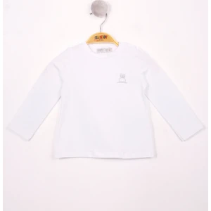 Kız Bebek Göğsü Nakışlı T-Shirt