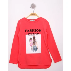 Kız Çocuk Fashion Baskılı T-Shirt