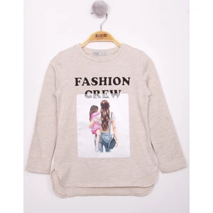 Kız Çocuk Fashion Baskılı T-Shirt