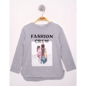 Kız Çocuk Fashion Baskılı T-Shirt