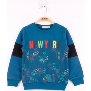 Erkek Çocuk New York Baskılı Sweatshirt