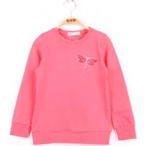 Kız Çocuk Yusufcuk Nakışlı Sweatshirt