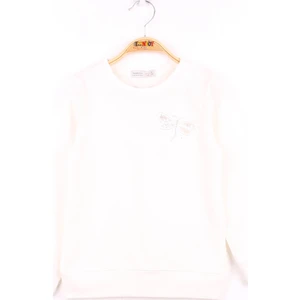 Kız Çocuk Yusufcuk Nakışlı Sweatshirt