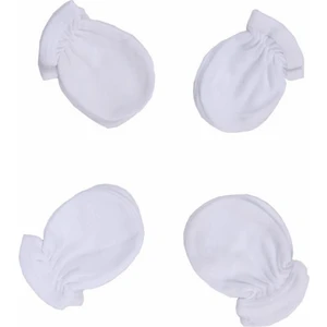 Bebe Eldiven 4'lü Beyaz