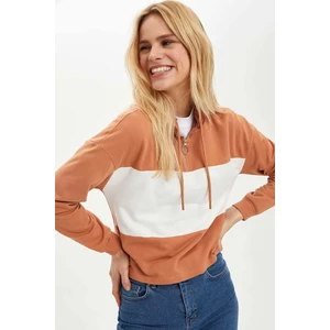 Regular Fit Cepsiz Uzun Kollu Sweatshirt N2822AZ20SP