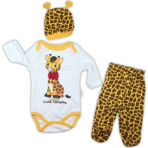 Minibird Zürafa Baskılı Badili Takım