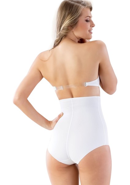 2813 İz Yapmaz Mide Slip Korse Beyaz fiyatları