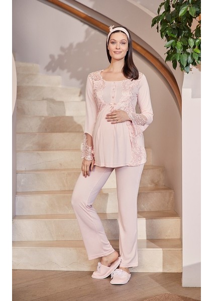 Şehzade Model Lohusa Pijama Takımı