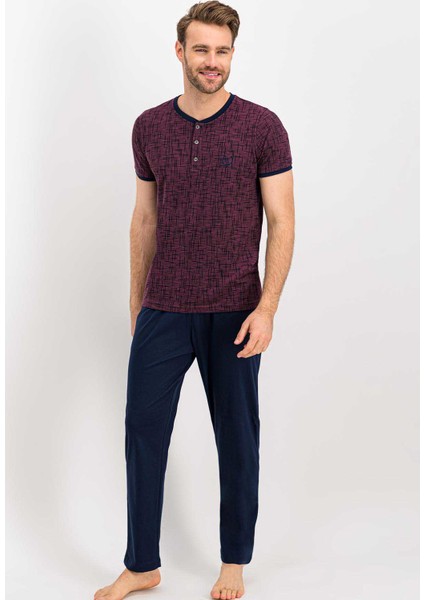 Positive Bordomelanj Erkek Pijama Takımı