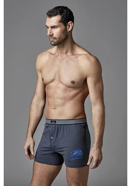 Penye Baskılı Boxer D1210