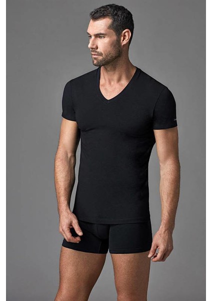 Compact V Yaka T-Shirt D5030