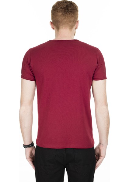 Bisiklet Yaka T Shirt Erkek T SHİRT 54175