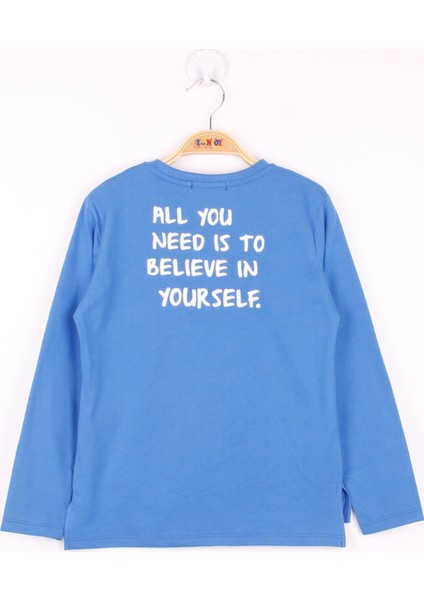 Erkek Çocuk Cepli Düz T-Shirt