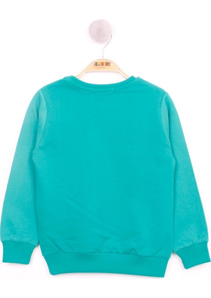 Erkek Çocuk Hayvan Baskılı Sweatshirt