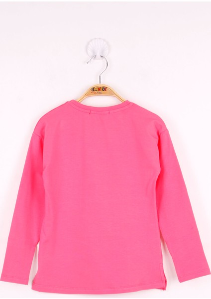 Kız Çocuk Kedi Baskılı T-Shirt fiyatları