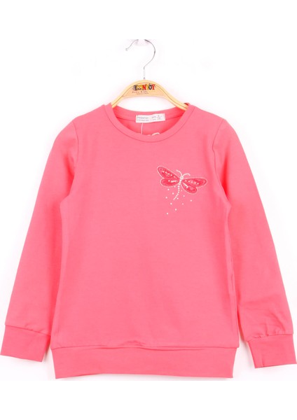 Kız Çocuk Yusufcuk Nakışlı Sweatshirt