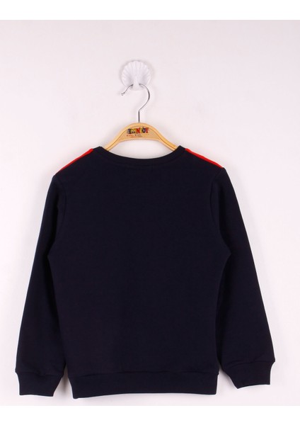Erkek Çocuk 57 Baskılı Garnili Sweatshirt