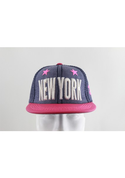 Şapka New York Unisex Mavi