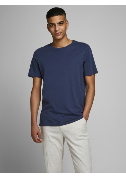 12156101 Erkek Jjeorganic Basic Tee Ss O-Neck Noos T-Shirt 20Y