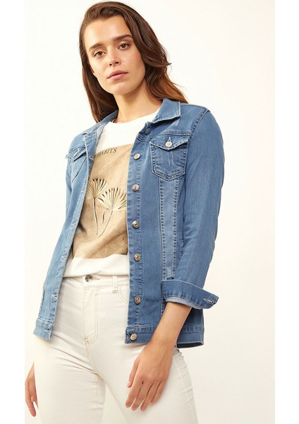 0613 Cepli Kot Kadın Ceket