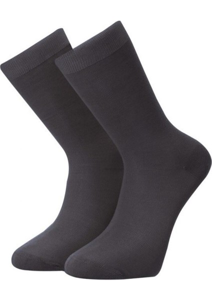 12'li Erkek Düz Bambu Çorap 4440-A12 40 - 44