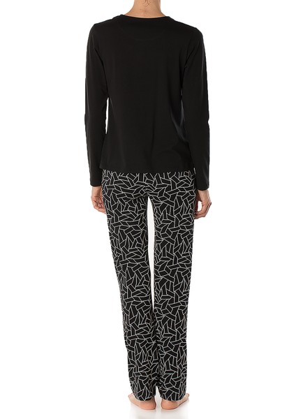 Kadın Night Flower Pijama Takımı