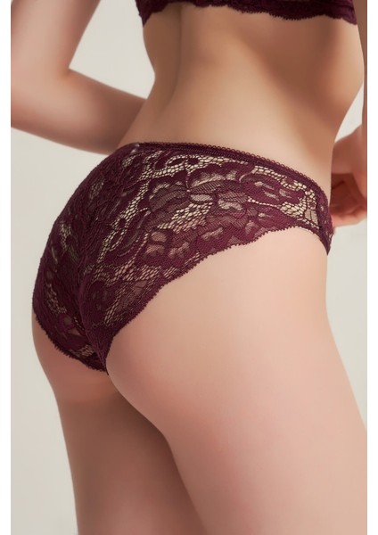 5040 Push Up Dantelli Sütyen Takım Bordo fırsatları