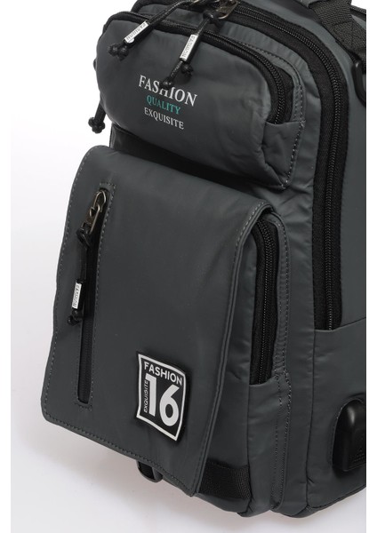Ççs31183 Gri Erkek Body Bag