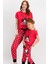 Lisanslı Kırmızı Kız Çocuk Pijama Takımı 2
