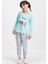 Swim Shine Nil Yeşil Kız Çocuk Pijama Takımı 1
