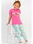 Cute Ice Cream Pembe Kız Çocuk Pijama Takımı 1