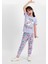 Believe Magic Lila Kız Çocuk Pijama Takımı 1