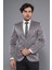 Göğüs Nakış Modelli Slim Fit Ceket 1