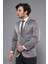 Göğüs Nakış Modelli Slim Fit Ceket 3