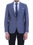 Yarım Astar Slim Fit Desenli Ceket 1