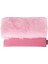 Makyaj Çantası Peluş Deri Pembe 1