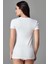 Beyaz Basic Bisiklet Yaka T-Shirt 5002KC 2
