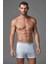 Beyaz Modal Klasik Boxer D3710 1